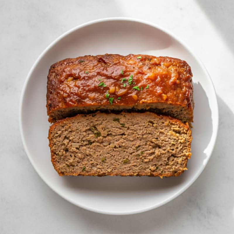 Classic Homestyle Meatloaf with Tomato Glaze