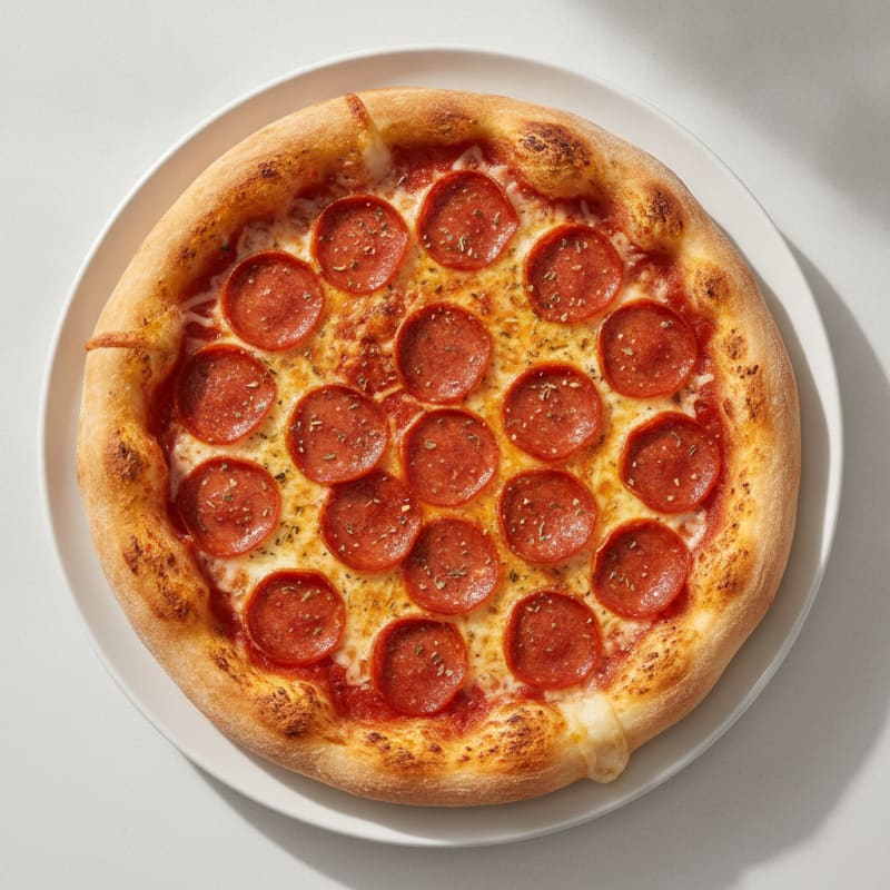 Classic Pepperoni Stuffed Crust Pizza