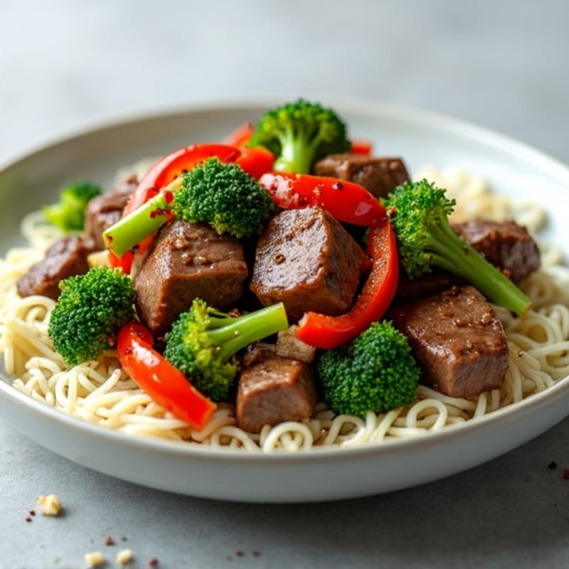 Lean Beef and Crispy Broccoli Stir-Fry
