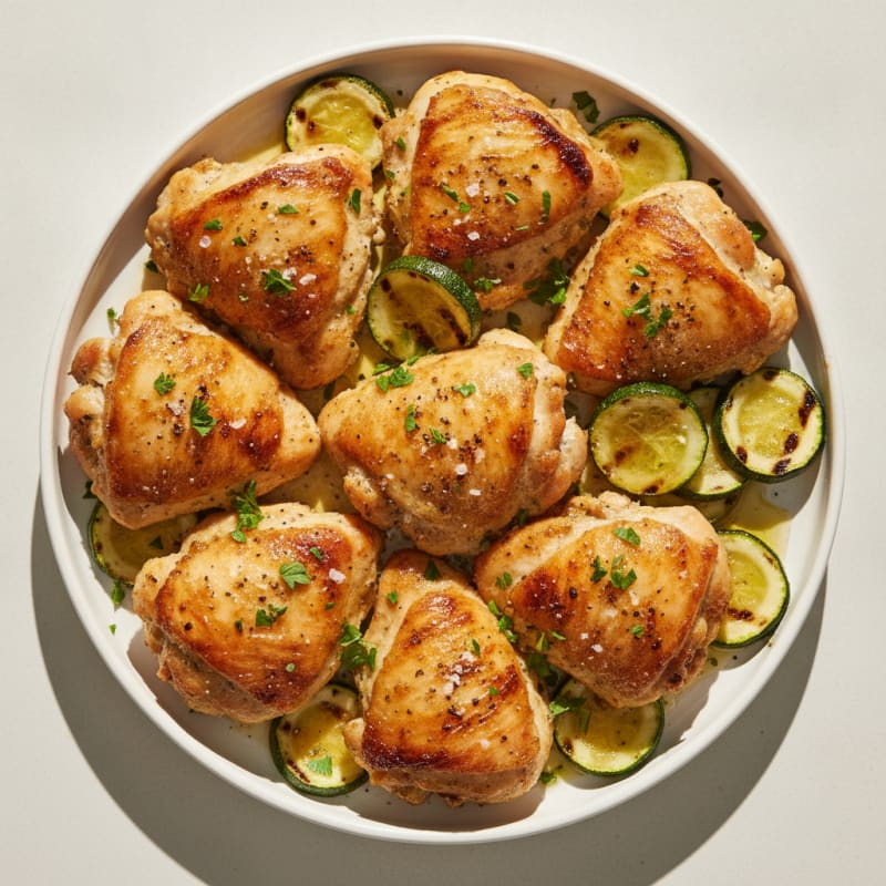 Yogurt-Marinated Chicken Thighs with Herbs