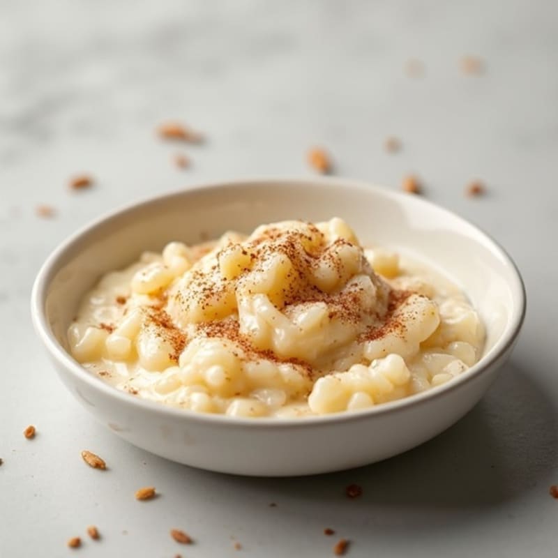 Creamy Protein Rice Pudding with Whey