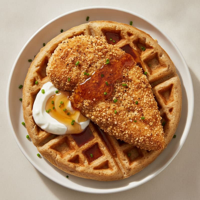 Golden Chicken & Waffles