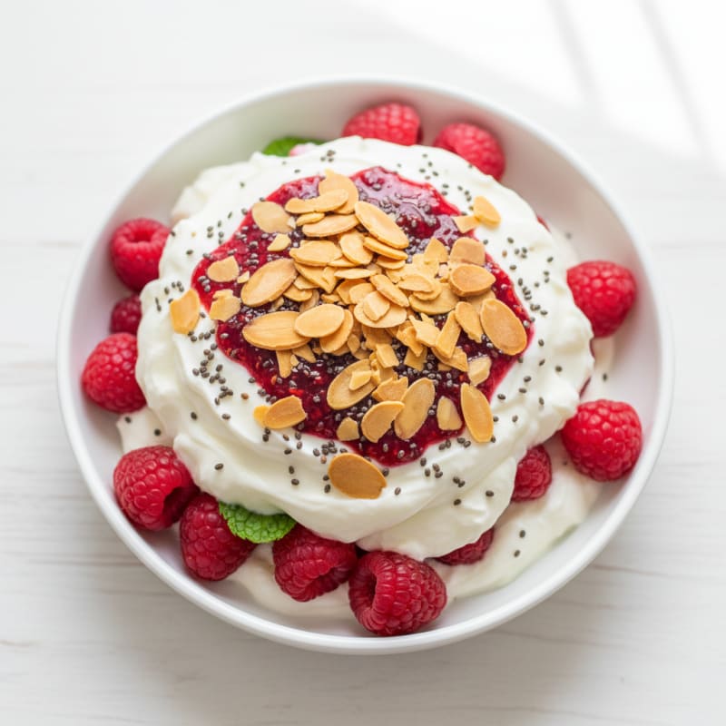 Creamy Greek Yogurt Protein Parfait with Mixed Berries