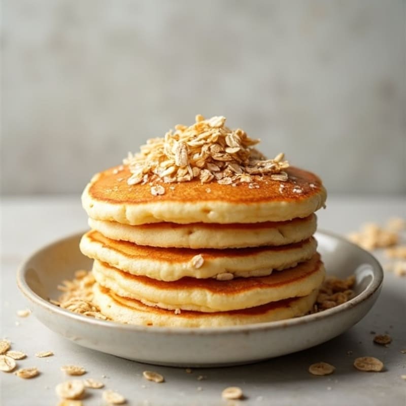 Fluffy Japanese-Style Protein Pancakes