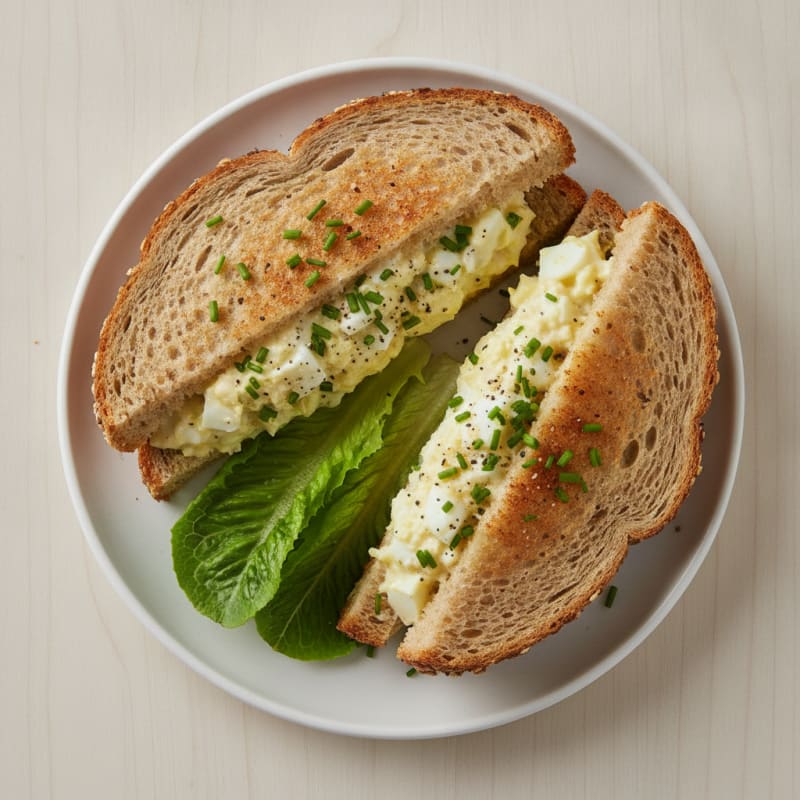 Classic Egg Salad Sandwich with Chives