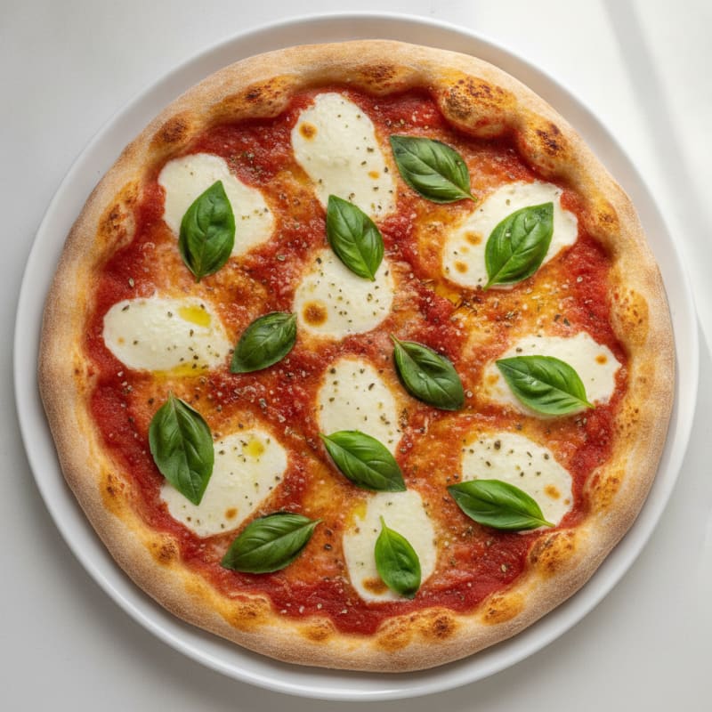 Classic Margherita Pizza with Fresh Basil