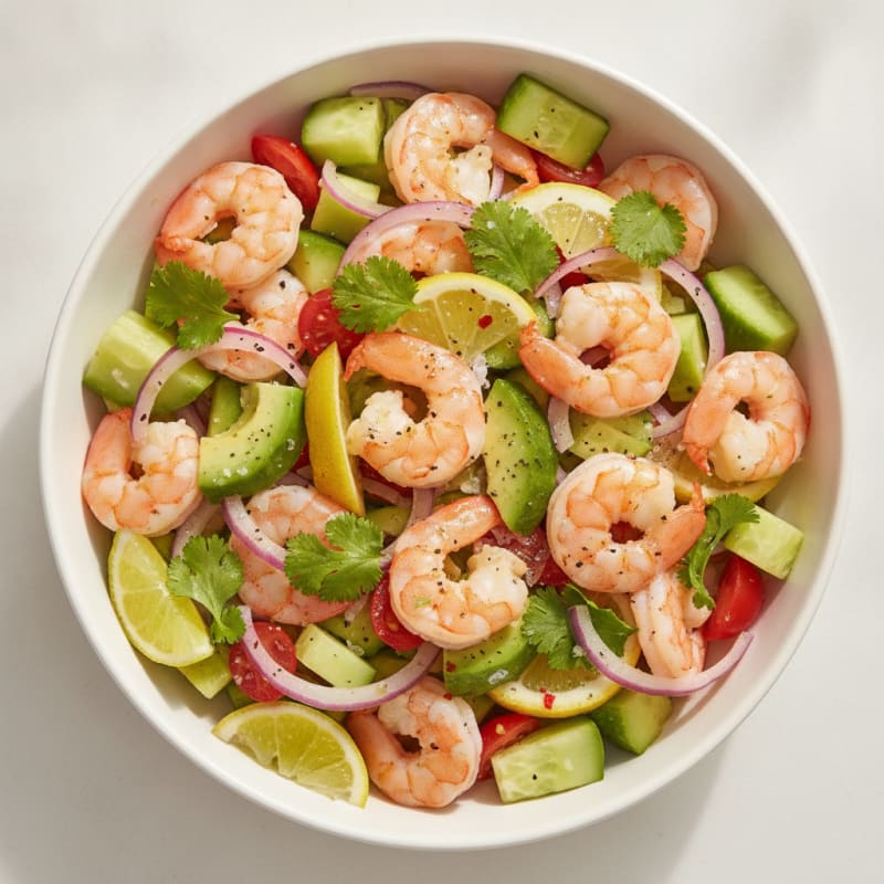 Citrus Shrimp and Avocado Ceviche
