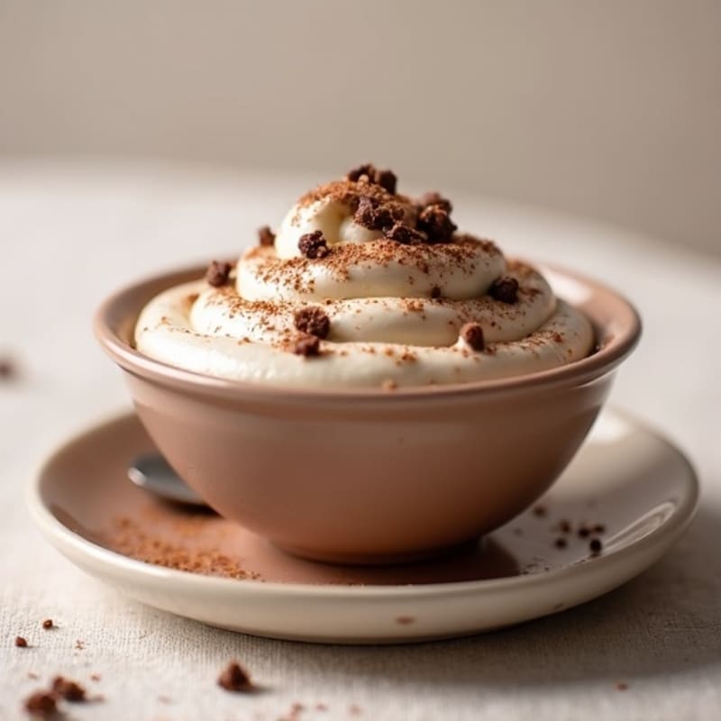 Cottage Cheese Chocolate Protein Pudding