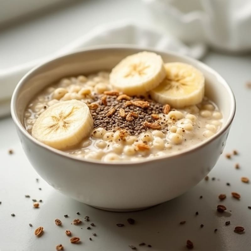 Creamy Banana Overnight Oats