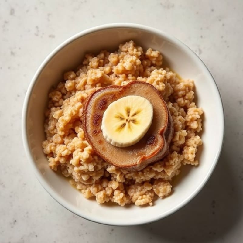 Creamy Baked Cinnamon Swirl Protein Oatmeal
