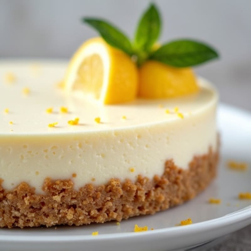 Creamy Greek Yogurt Protein Cheesecake