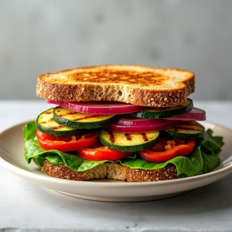 Hearty Grilled Vegetable Sandwich