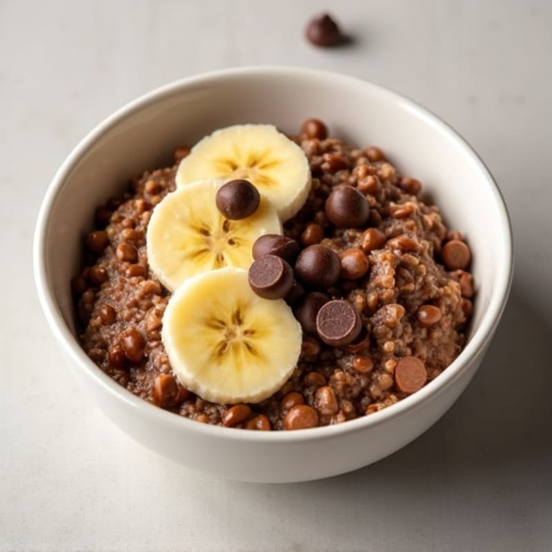 Soft-Baked Chocolate Chip Protein Oatmeal
