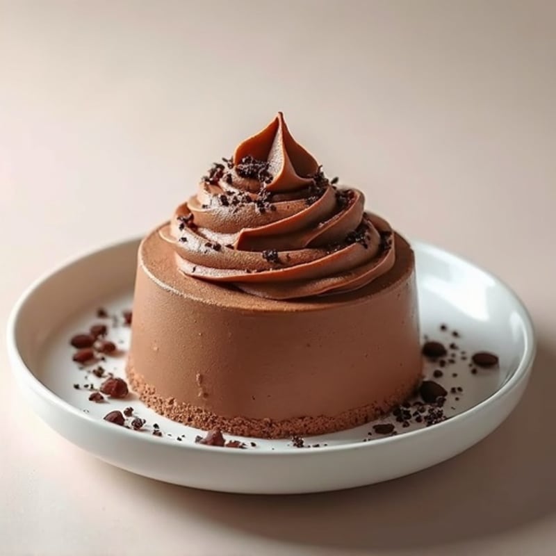 Silky Protein Chocolate Mousse with Greek Yogurt