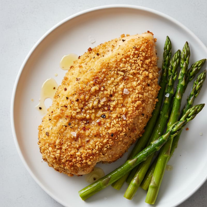 Golden Sourdough Crusted Chicken