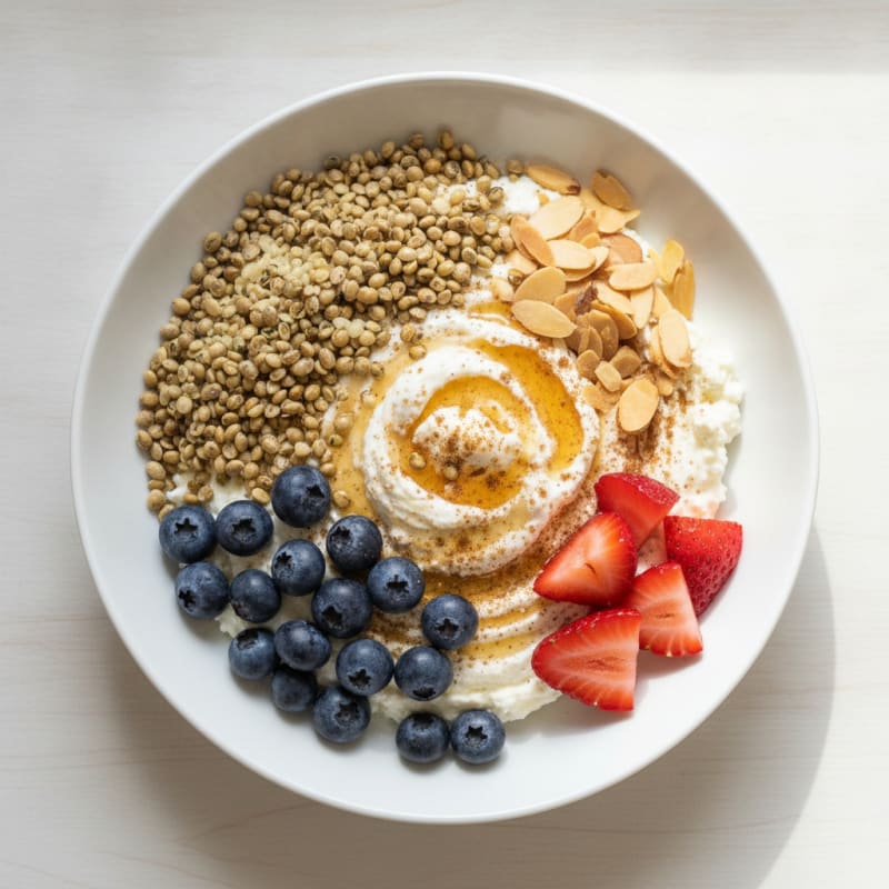 Sweet Cottage Cheese Power Bowl