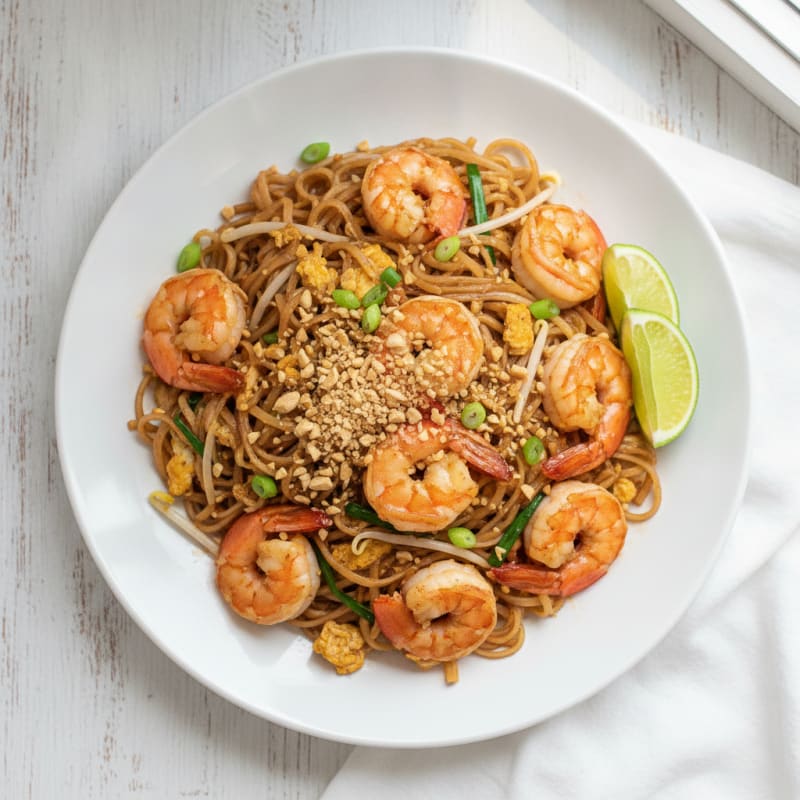 Shrimp Pad Thai Noodles