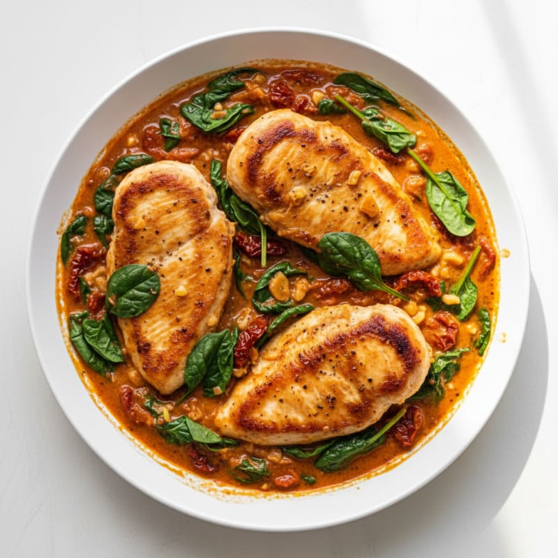 Creamy Tuscan Chicken Skillet