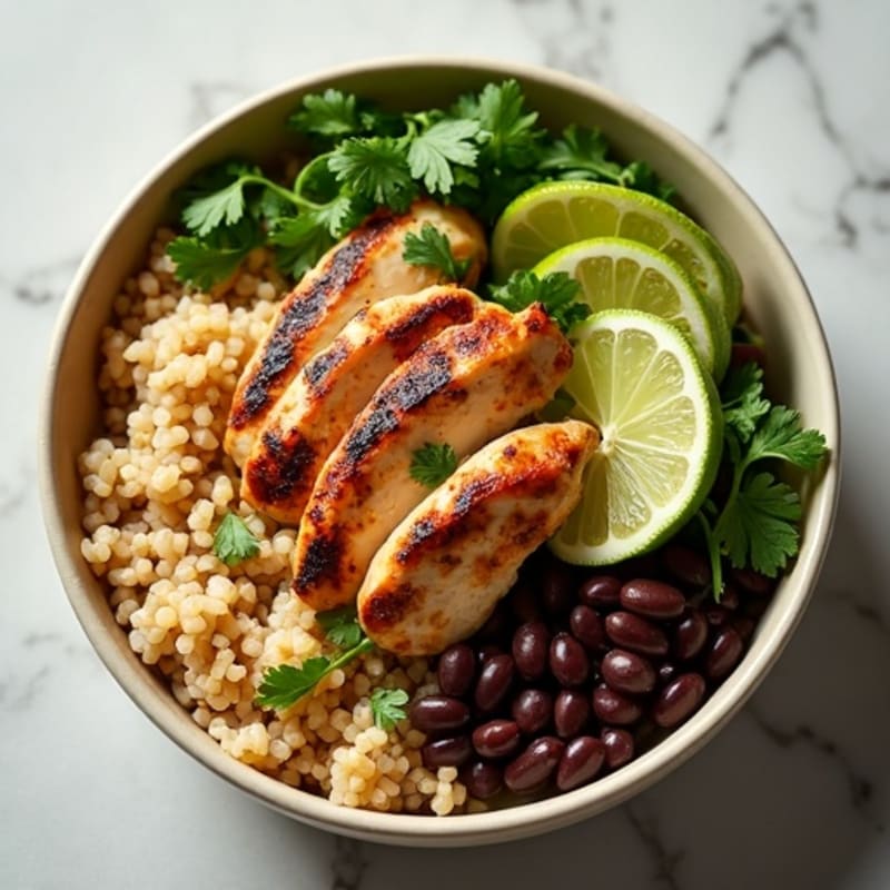 Cilantro-Lime Chicken Burrito Bowl