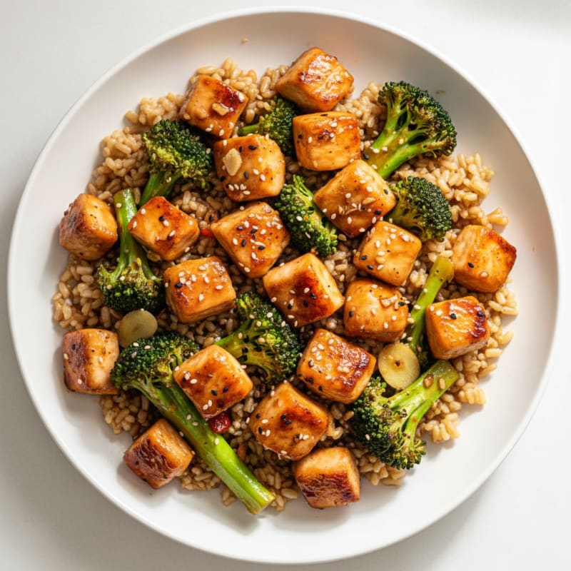 Teriyaki Chicken and Broccoli Stir-Fry