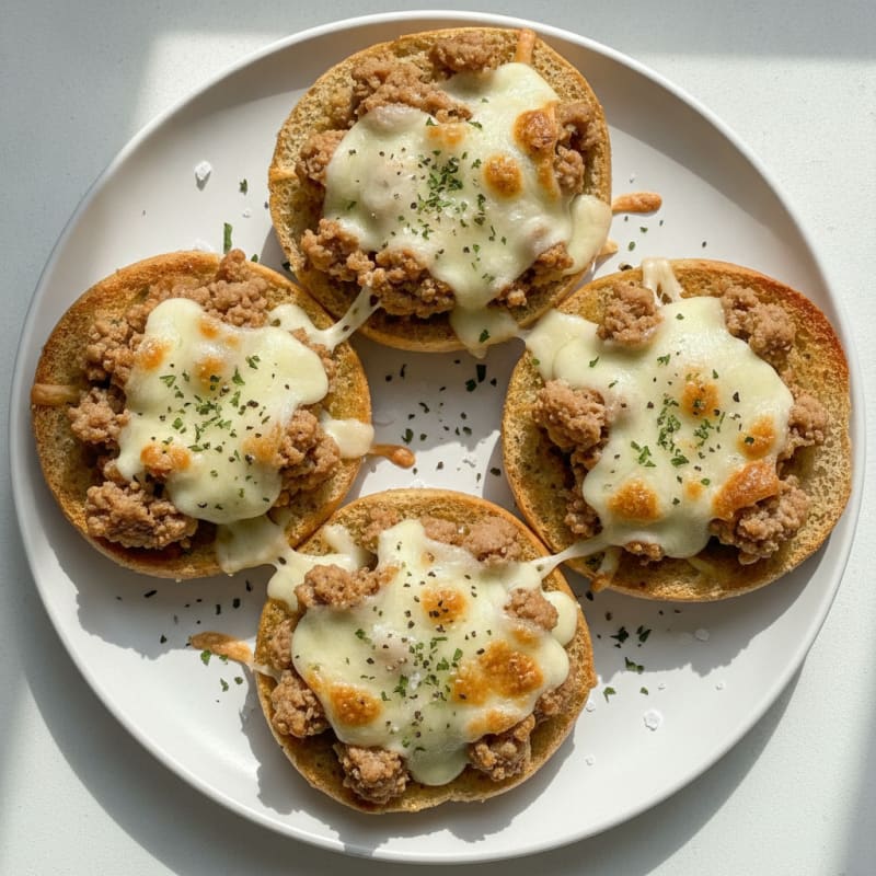 Garlic Butter Bagel Bites