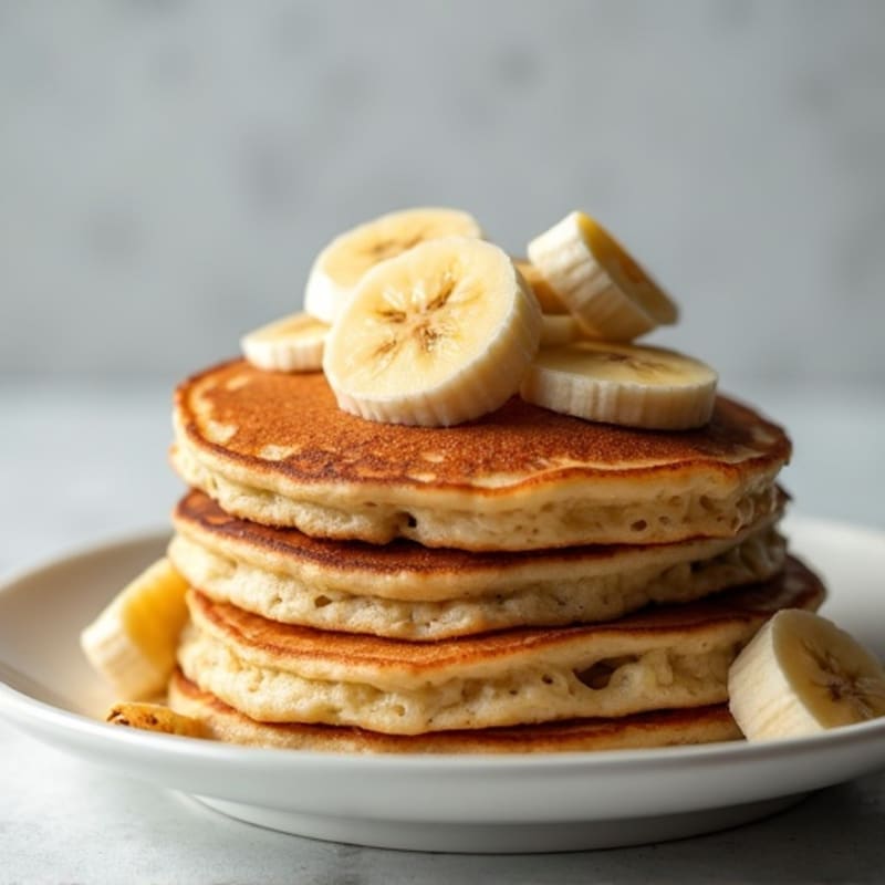 Protein-Packed Banana Oat Pancakes