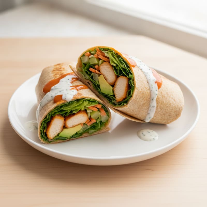 Buffalo Chicken Ranch Wrap
