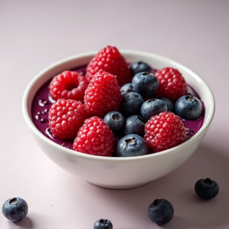 Protein-Packed Berry Acai Bowl