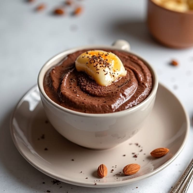 Chocolate Protein Pudding with Chia Seeds