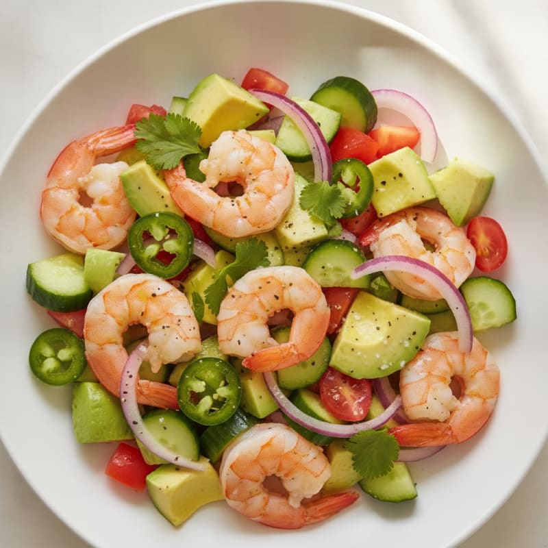 Citrus Shrimp and Avocado Ceviche