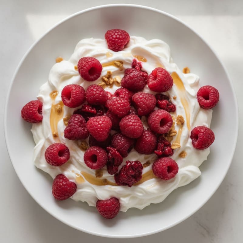 Vanilla Protein Yogurt with Berries