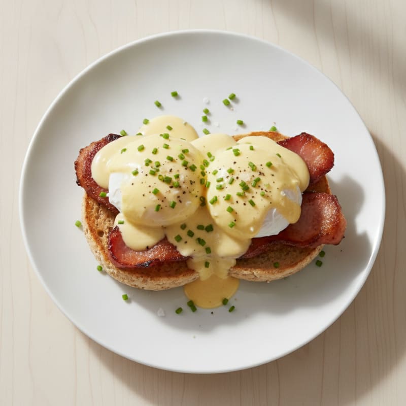 Classic Eggs Benedict with Hollandaise