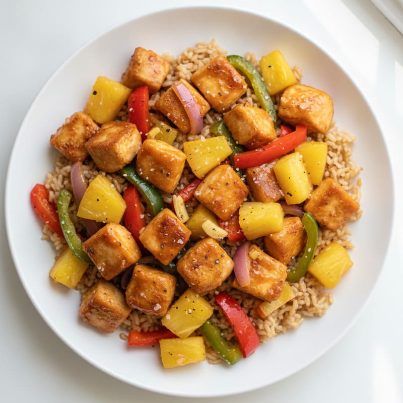 Sweet and Sour Chicken with Pineapple