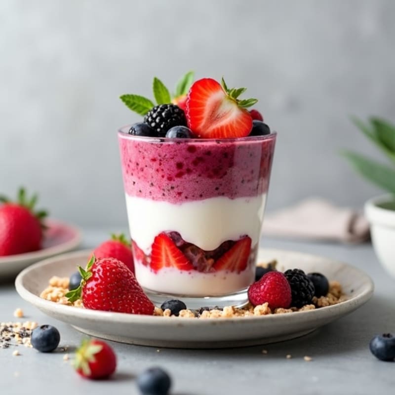 Protein-Packed Greek Yogurt Berry Parfait