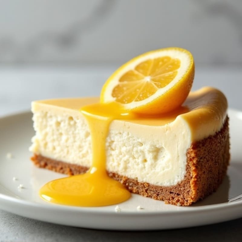 Creamy Greek Yogurt Protein Cheesecake