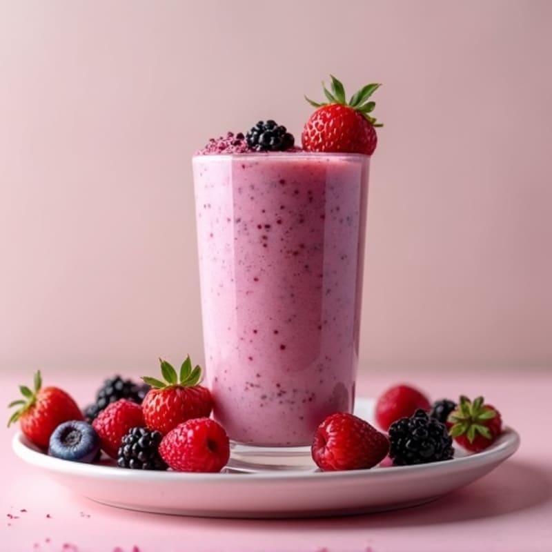 Energizing Berry Protein Smoothie