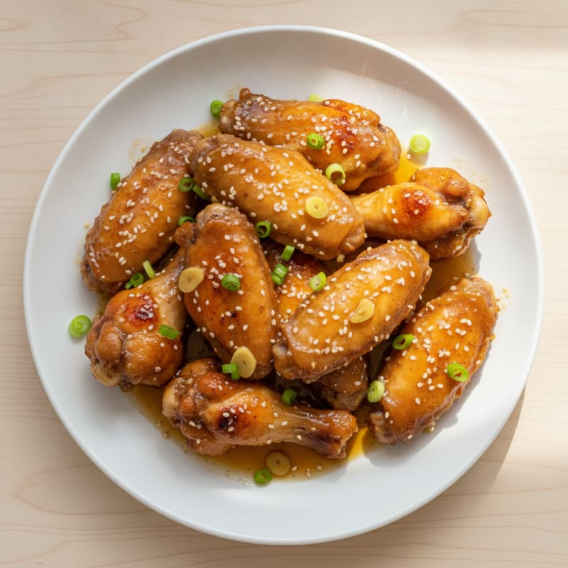 Honey-Glazed Chicken Wings