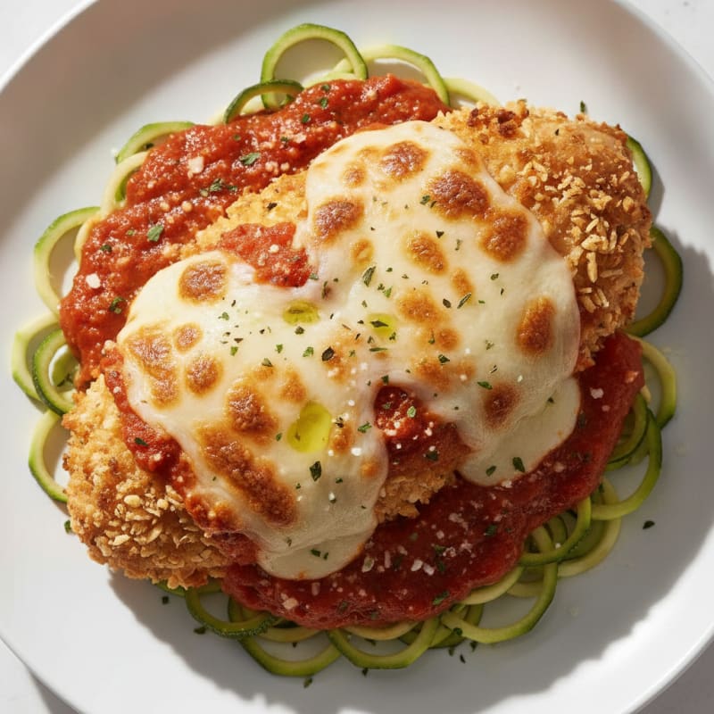 Baked Chicken Parmesan with Marinara