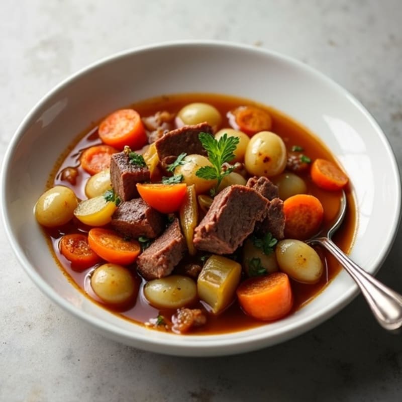 Tender Beef Stew with Hearty Vegetables