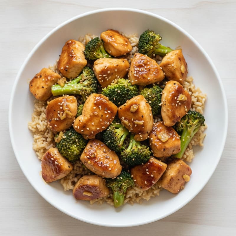 Teriyaki Chicken and Broccoli Stir-Fry