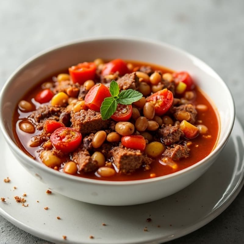 Lean Beef and Bean Hearty Chili