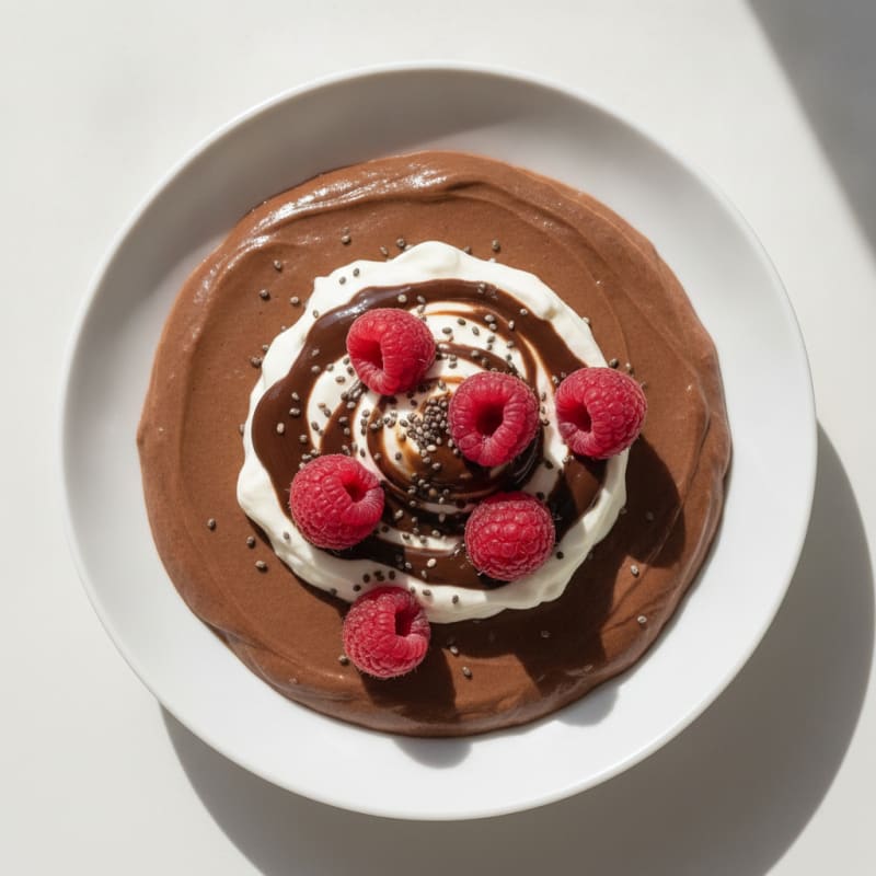 Silky Chocolate Protein Pudding