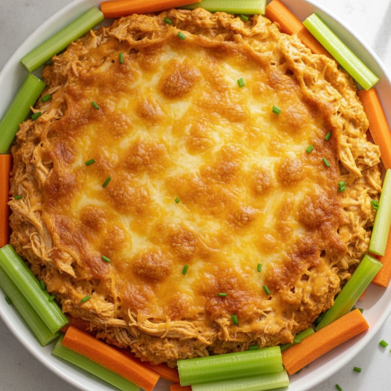 Buffalo Chicken Dip with Cream Cheese