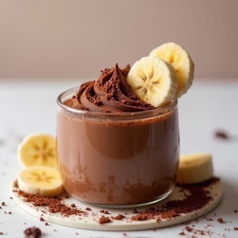 Silky Dark Chocolate Protein Mousse
