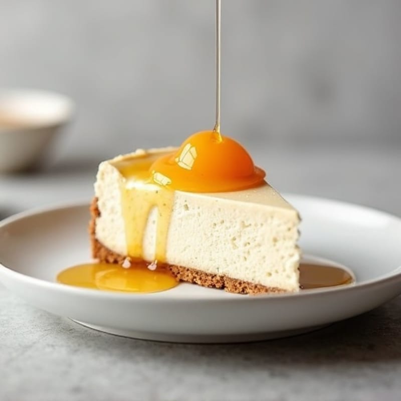 Creamy Greek Yogurt Protein Cheesecake