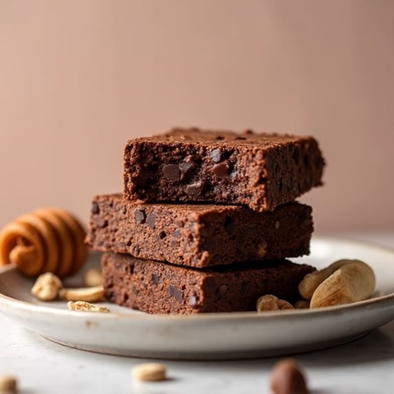 Fudgy Chocolate Protein Lupini Bars