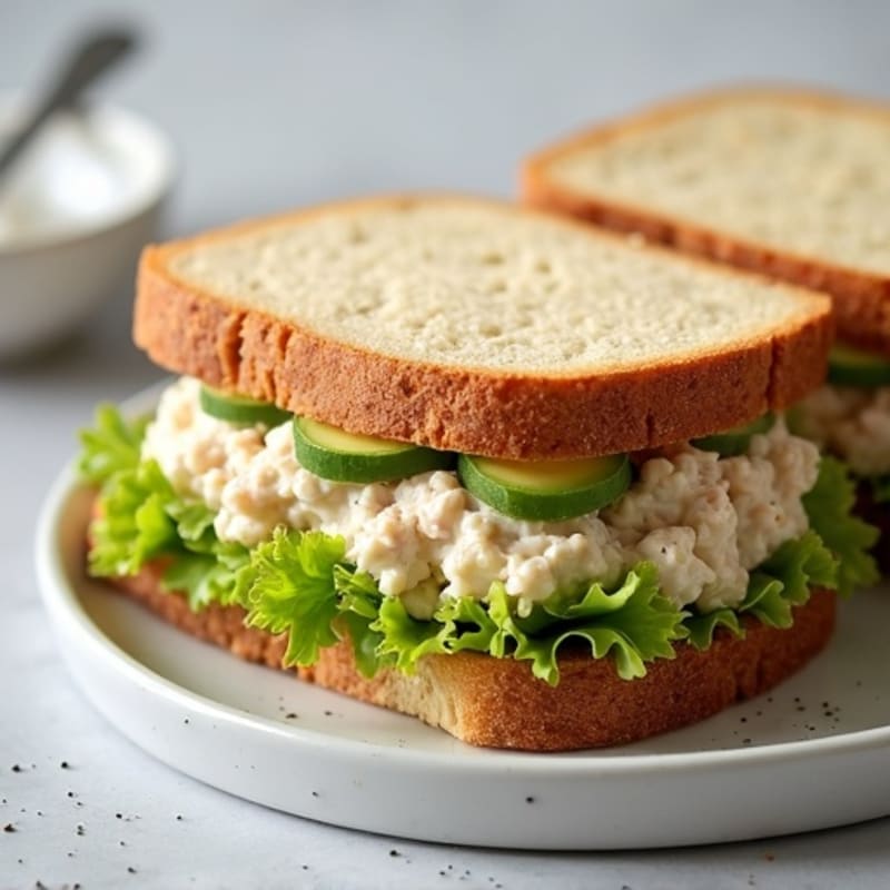 Creamy Tuna Salad Sandwich