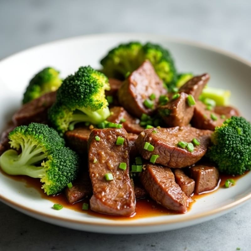Garlic-Ginger Beef and Broccoli Stir-Fry