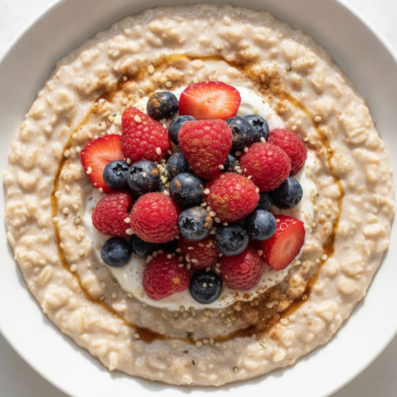 Sweet Berry Breakfast Porridge