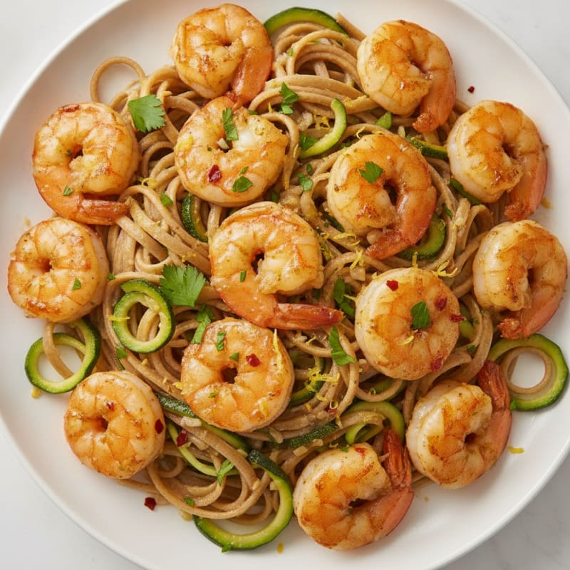 Garlic Shrimp Scampi with Linguine